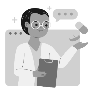 Doctor with clipboard