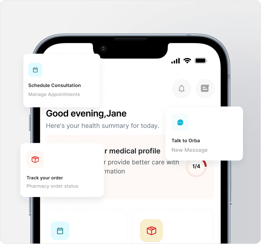 Your home dashboard