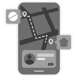 Delivery tracking icon